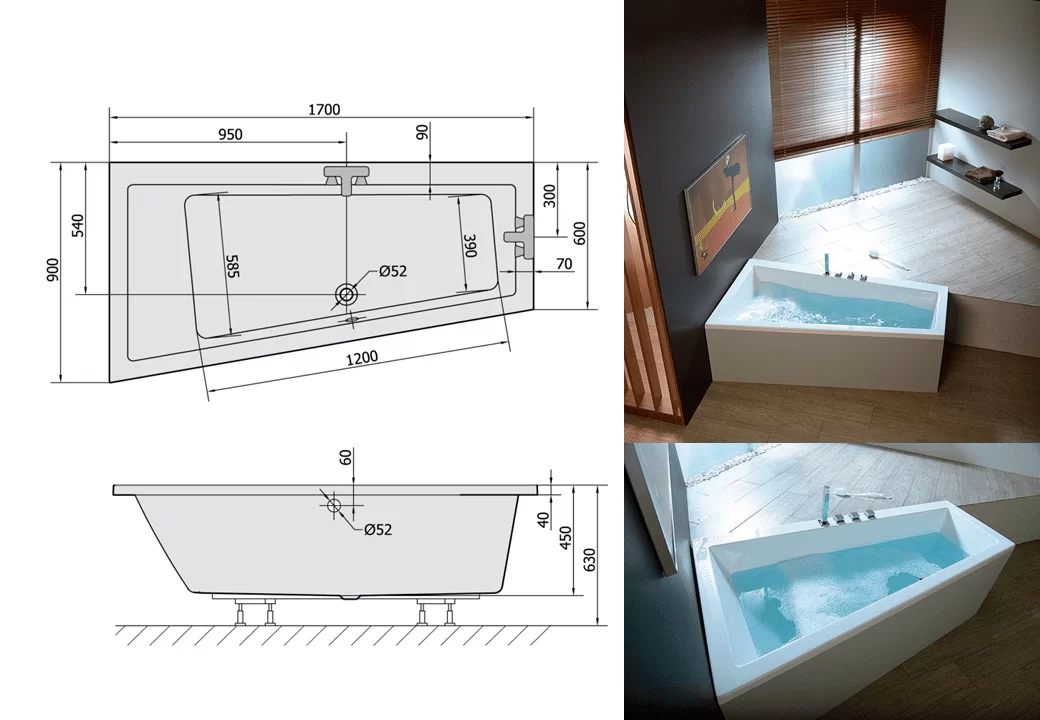 Акрилните вани: Защо са любимият избор за вашата баня?