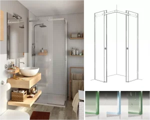 Душ кабина с плъзгащи се врати | baccabg.com