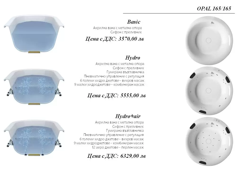 Как да изберем перфектната вана: Акрил или стомана?