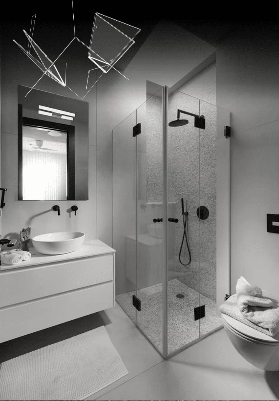 Иновативни стъклени душ кабини за малки бани