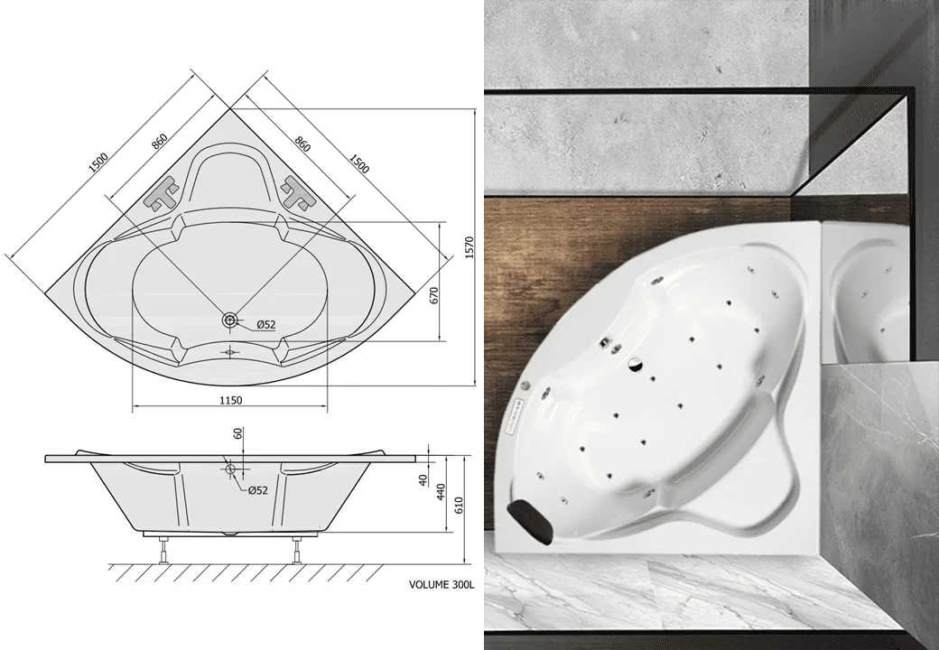 Акрилна вана: Комфорт, стил и издръжливост