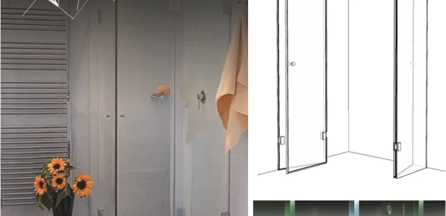 Стъклени душ кабина в съвременния дизайн на банята