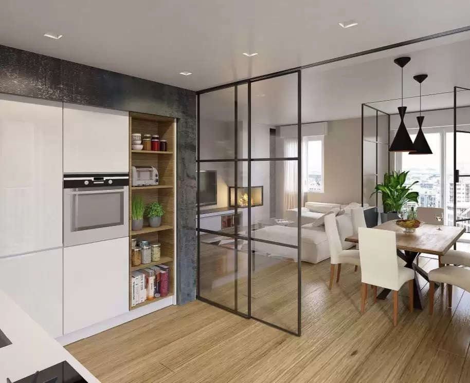 Стъклени прегради