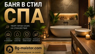 Баня в стил СПА – стъпка по стъпка как да създадем частен оазис за релакс?