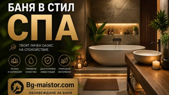 Баня в стил СПА – стъпка по стъпка как да създадем частен оазис за релакс?