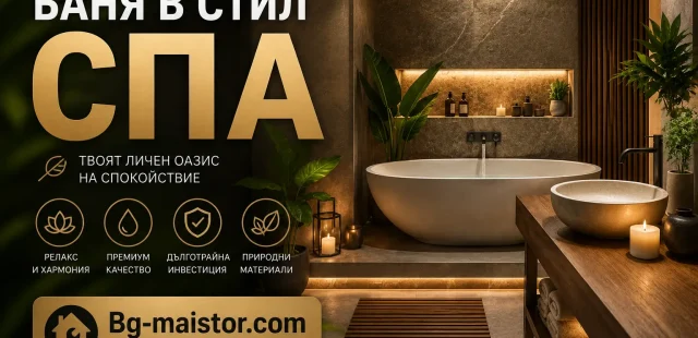 Баня в стил СПА – стъпка по стъпка как да създадем частен оазис за релакс?